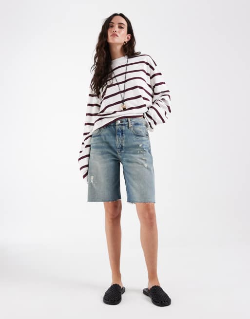 Tommy Jeans - Mia - Bermuda décontracté - Bleu moyen délavé, 2 de 5