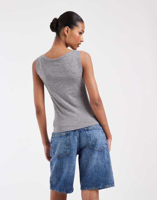 Tommy Jeans - Mia - Short décontracté - Bleu moyen délavé , 5 de 5