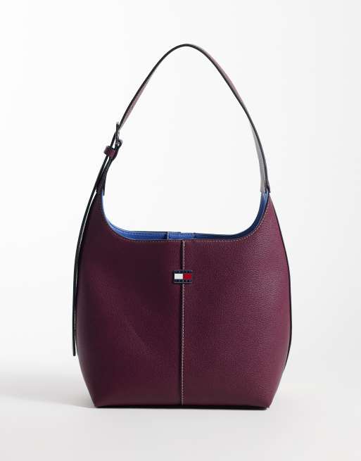 Tommy Jeans miejska torba typu bucket w kolorze brązowym, 1 z 4