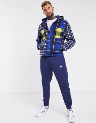 tommy jeans plaid coat