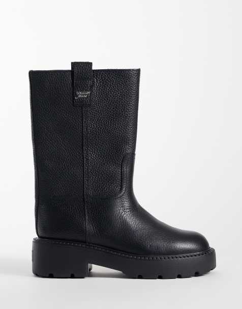 Tommy Jeans Miya bottines mi-hautes premium noires - view 1