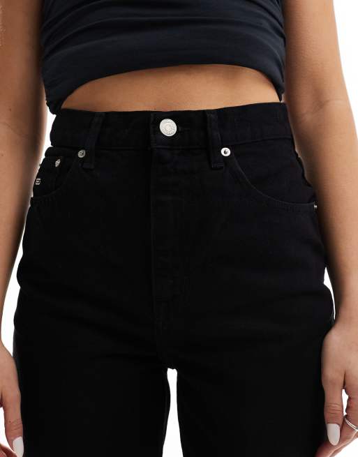 Tommy Jeans - Mom jeans met ultrahoge taille in zwart, 5 van 5