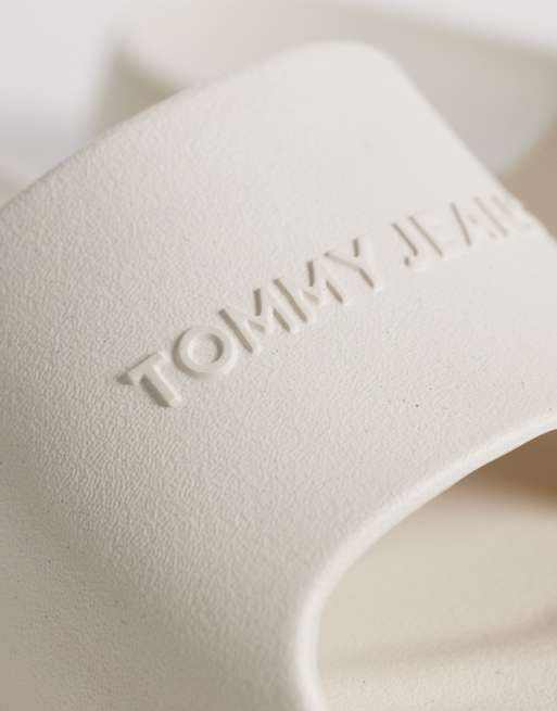 Tommy Jeans - Mules à semelle chunky - Blanc, 2 de 4