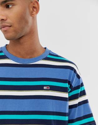tommy jeans back stripe tee