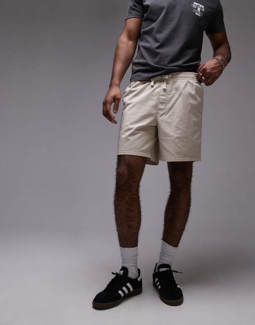 Tommy Jeans – Naturvita, lediga shorts i twill , 2 av 5