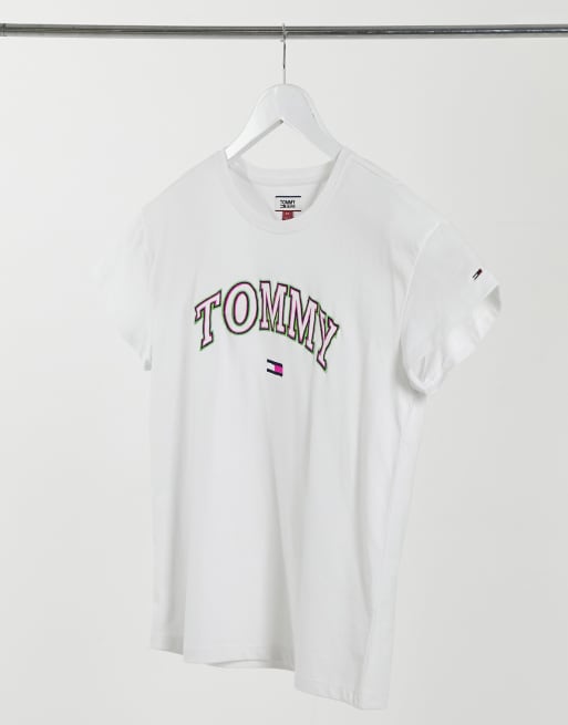 Tommy hilfiger best sale collegiate t shirt