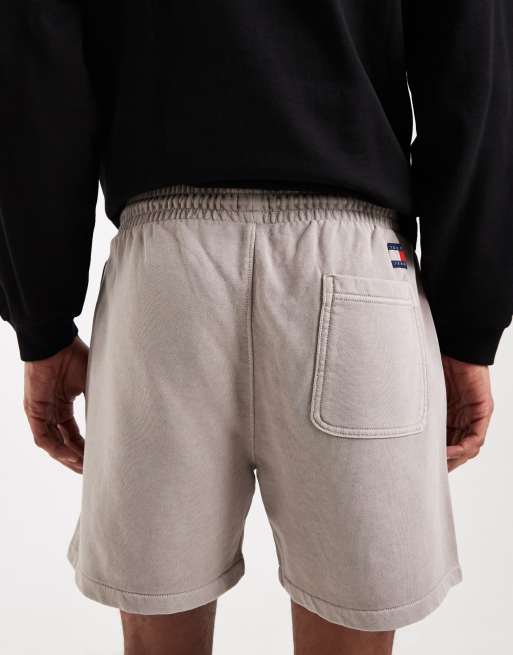 Tommy Jeans – New Classics – Jersey-Shorts in Steinbeige, 5 von 5