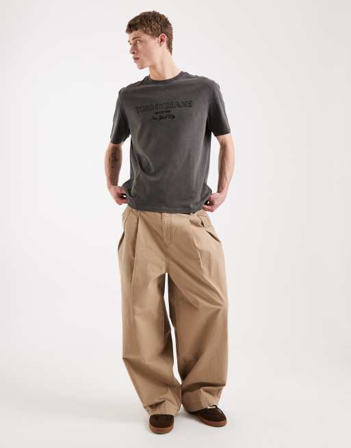Tommy Jeans - New Classics - T-shirt color nero slavato, 2 di 5