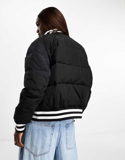 Tommy hilfiger varsity hot sale puffer jacket