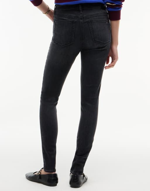 Tommy Jeans Nora mid rise skinny black jeans in denim black, 6 of 7