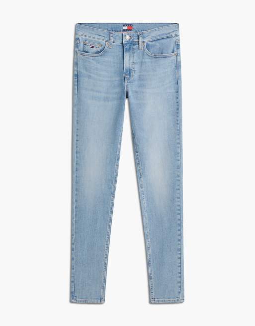 Tommy Jeans Nora Mid-Rise Skinny Jeans in hellem Denim, 7 von 7