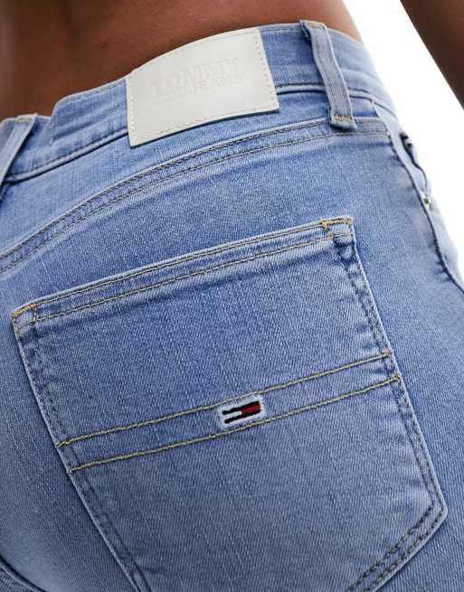 Tommy Jeans Nora mid rise skinny jeans in light wash, 2 of 5