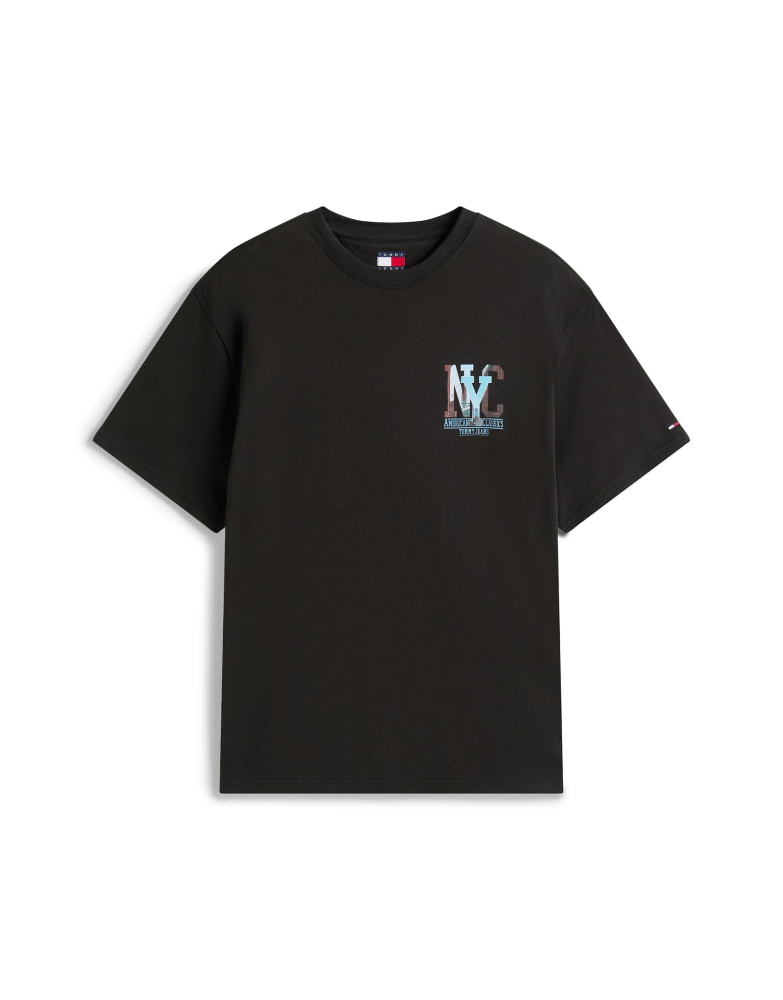 Черная футболка с принтом Tommy Jeans nyc photo backprint