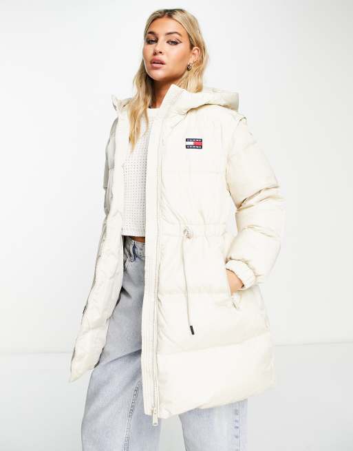 Tommy jeans coat on sale womens