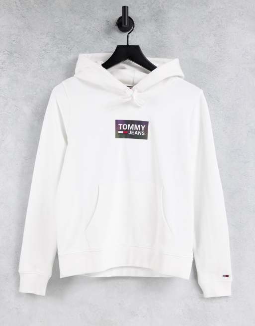 Tommy hilfiger box on sale logo sweatshirt