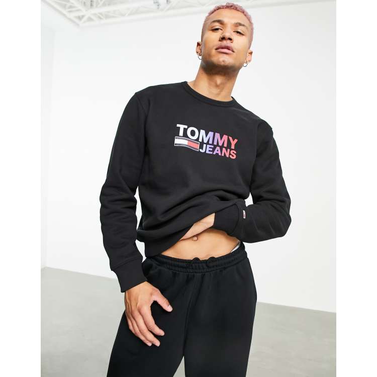 Tommy jeans corp store logo pullover hoodie