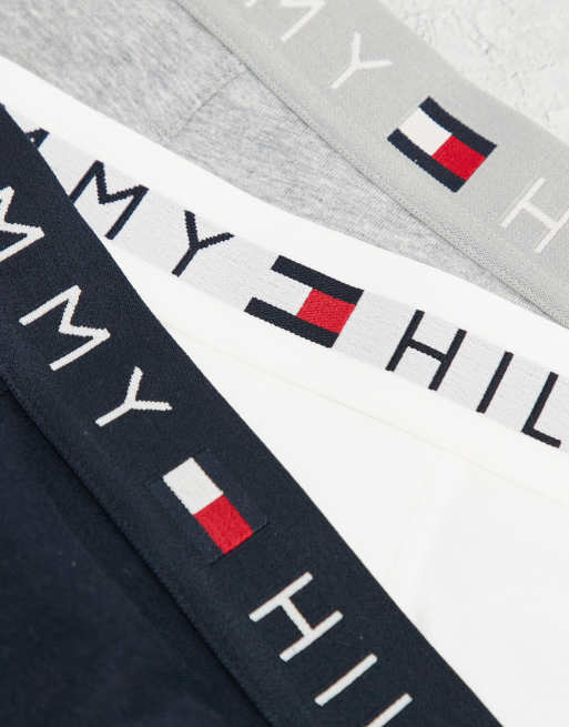 Tommy Jeans - Original - Set van 3 boxershorts in marineblauw/grijs/wit, 2 van 4