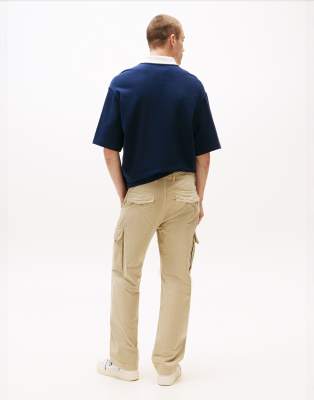 Tommy Jeans Otis Baggy Cargo Pants In Neutral