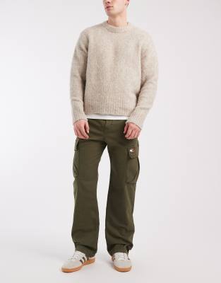 Tommy Jeans Otis Canvas Cargo Pants In Green