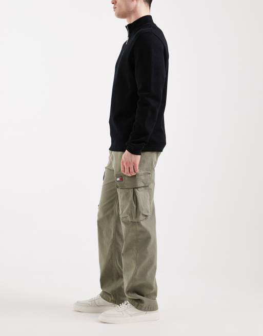 Tommy Jeans Otis cargo pants in khaki, 3 of 5