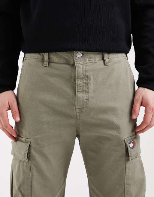 Tommy Jeans Otis cargo pants in khaki, 4 of 5