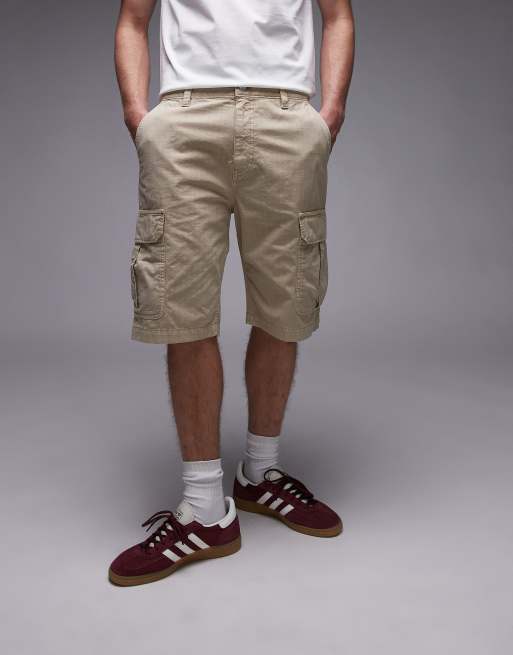 Tommy Jeans Otis cargo shorts in beige, 5 of 5
