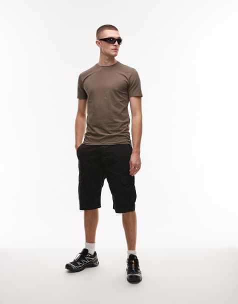 Tommy Jeans Otis cargo shorts in black - view 1