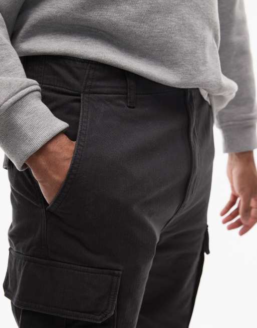 Tommy Jeans – Otis – Czarne spodnie bojówki baggy, 5 z 5