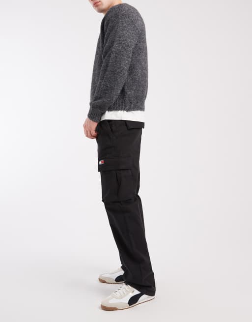 Tommy Jeans – Otis – Czarne spodnie bojówki , 3 z 5