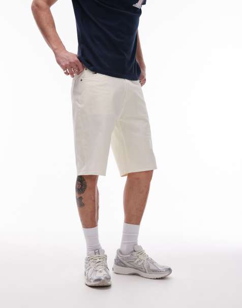 Tommy Jeans – Otis – Gräddvita shorts i regular fit - view 1