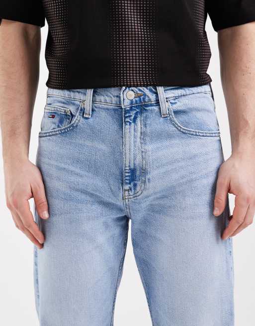 Tommy Jeans – Otis – Jasnoniebieskie proste jeansy o regularnym kroju, 5 z 5