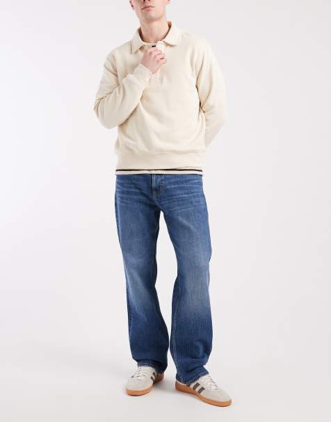 Tommy Jeans - Otis - Jean droit classique - Bleu foncé délavé - view 1