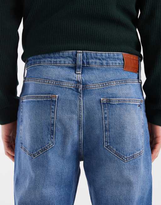 Tommy Jeans - Otis - Jean droit standard - Délavage bleu moyen, 4 de 5
