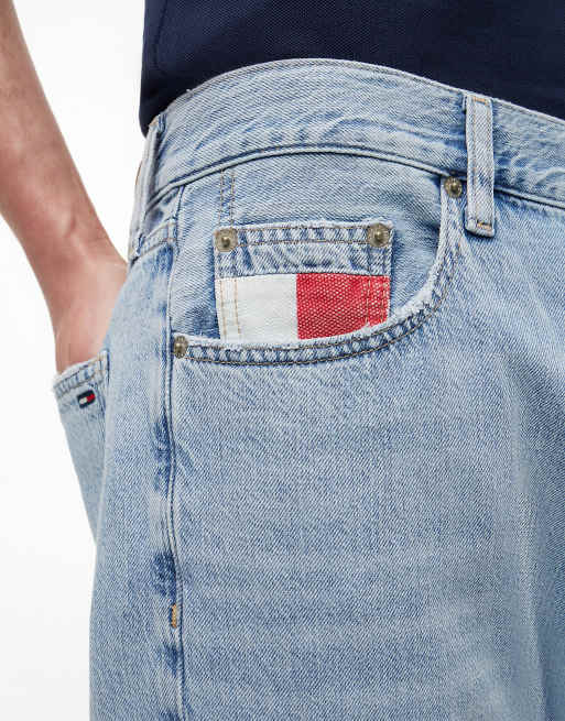 Tommy Jeans Otis jean droit vintage en denim clair, 3 de 5
