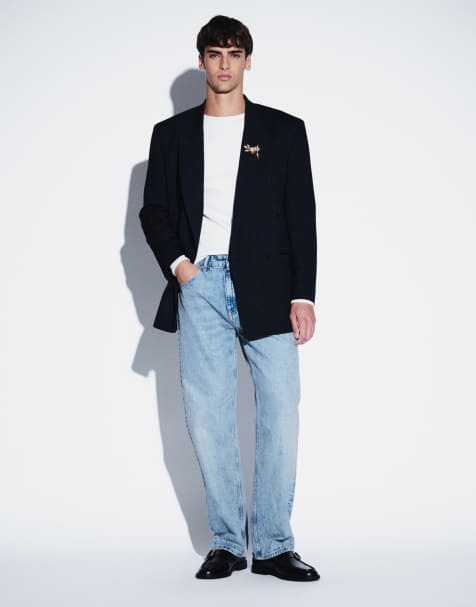 Tommy Jeans Otis jeans dritti in lavaggio chiaro blu - view 1