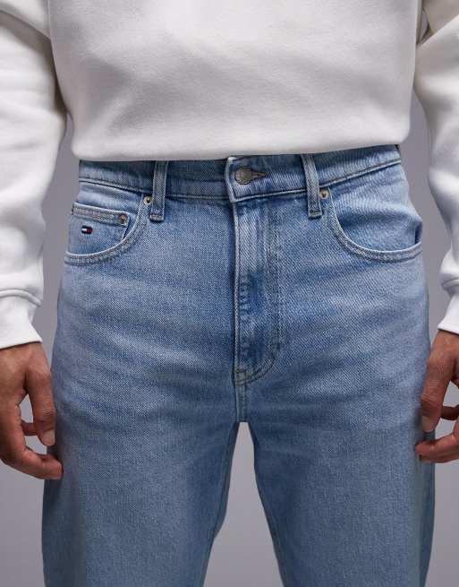 Tommy Jeans - Otis - Jeans dritti regular fit lavaggio blu chiaro, 4 di 5