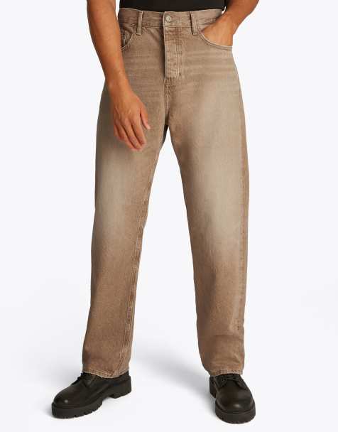 Tommy Jeans - Otis - Jeans dritti regular fit marrone slavato - view 1