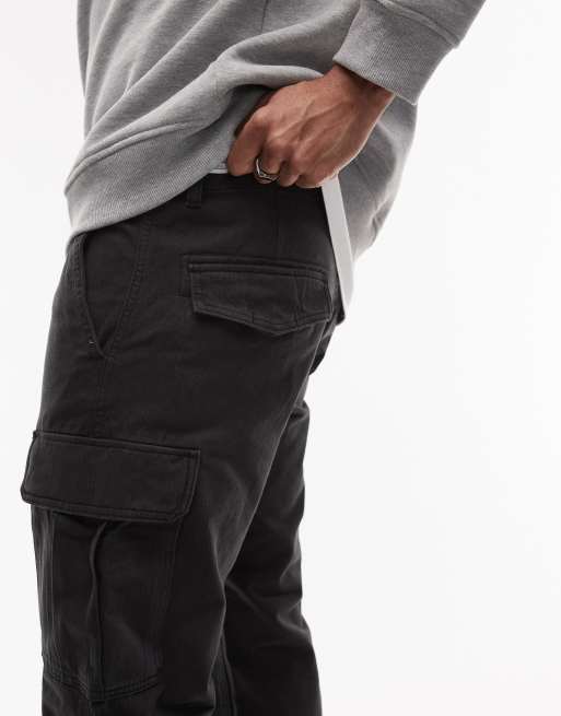 Tommy Jeans Otis Pantaloni cargo neri extra ampi ASOS