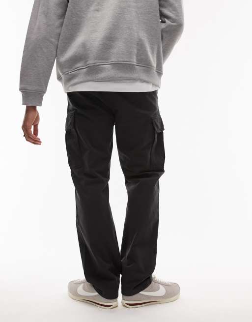 Tommy Jeans - Otis - Pantaloni cargo neri extra ampi, 4 di 5
