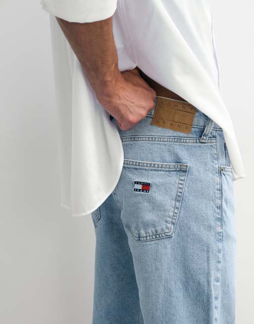 Tommy Jeans - Otis - Rechte jeans met normale pasvorm in blauw met lichte wassing, 2 van 8
