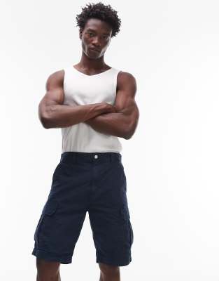 Tommy Jeans Otis Regular Cargo Shorts In Blue