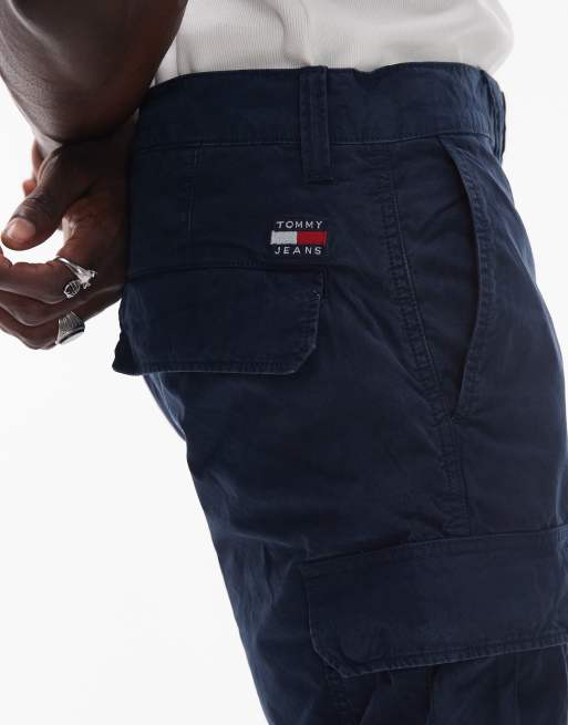 Tommy Jeans Otis regular cargo shorts in navy, 3 of 5