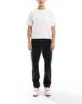 [Tommy Jeans] Tommy Jeans Otis regular straight jeans in black W34 L34 Denim Black