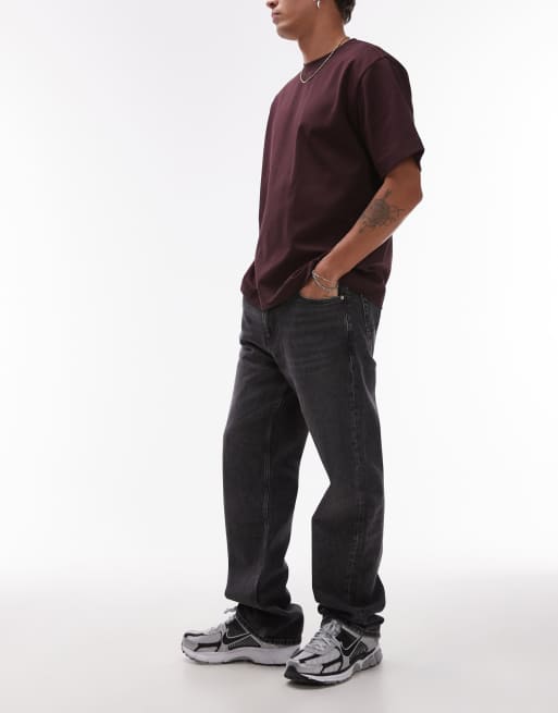 Tommy Jeans Otis regular straight jeans in black