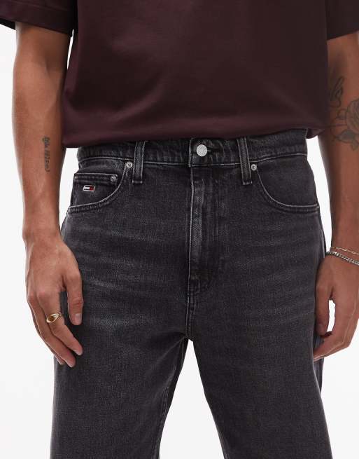 Tommy Jeans Otis regular straight jeans in black