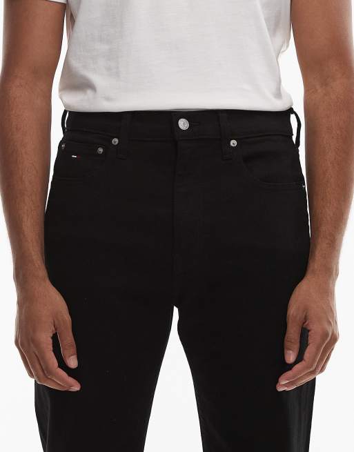 Tommy Jeans Otis regular straight jeans in black, 4 of 5
