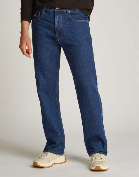 Tommy Jeans Otis regular straight jeans in dark wash - view 1