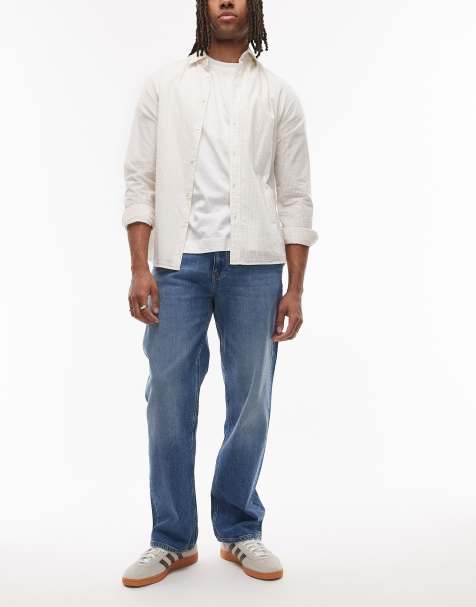 Tommy Jeans Otis regular straight jeans in medium wash - view 1