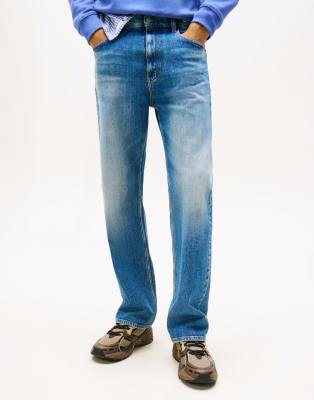 Tommy Jeans Otis regular straight jeans in medium wash - view 1