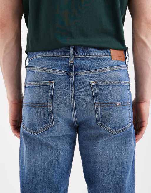 Tommy Jeans Otis regular straight jeans in medium wash, 5 of 5